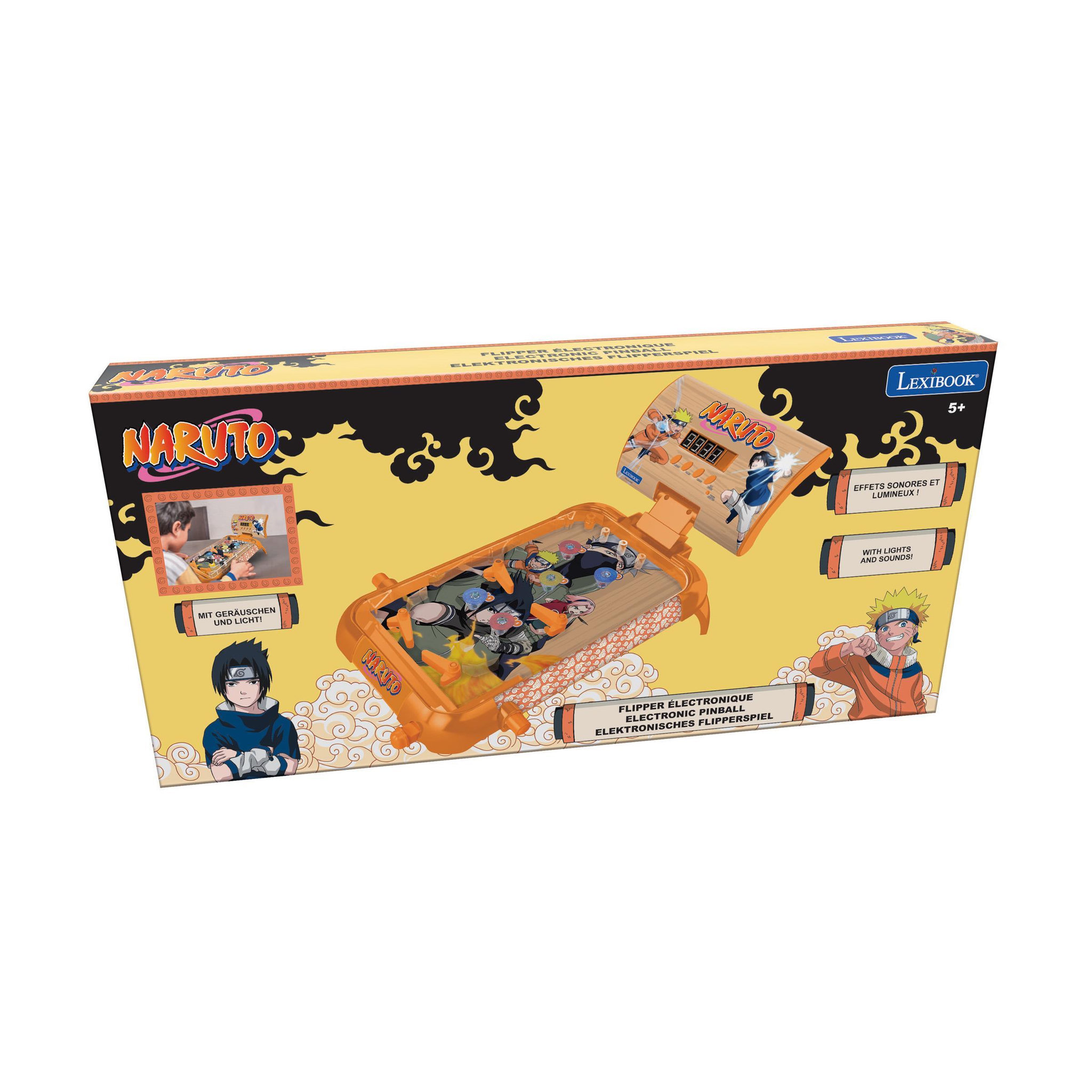 Voir la diapositive 4 : Lexibook Flipper électronique de table Naruto