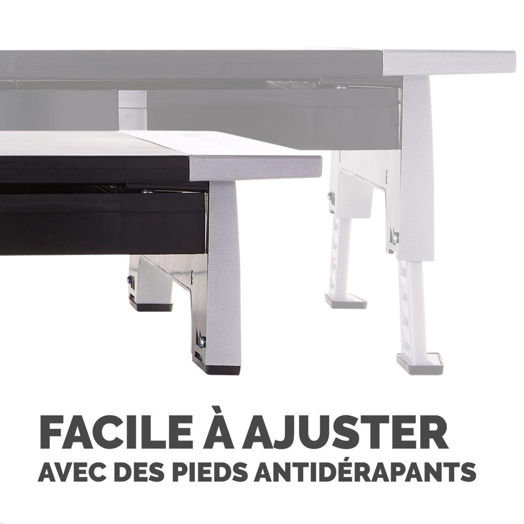 Voir la diapositive 5 : Fellowes Support moniteur réglable standard office suite