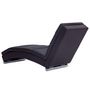 Voir la diapositive 4 : VIDAXL Chaise longue Marron Similicuir
