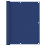 VIDAXL Ecran de balcon Bleu 120x500 cm Tissu Oxford