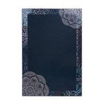 Paris Prix Tapis à Motifs Vintage  Medley  Bleu. Coloris disponibles : Bleu
