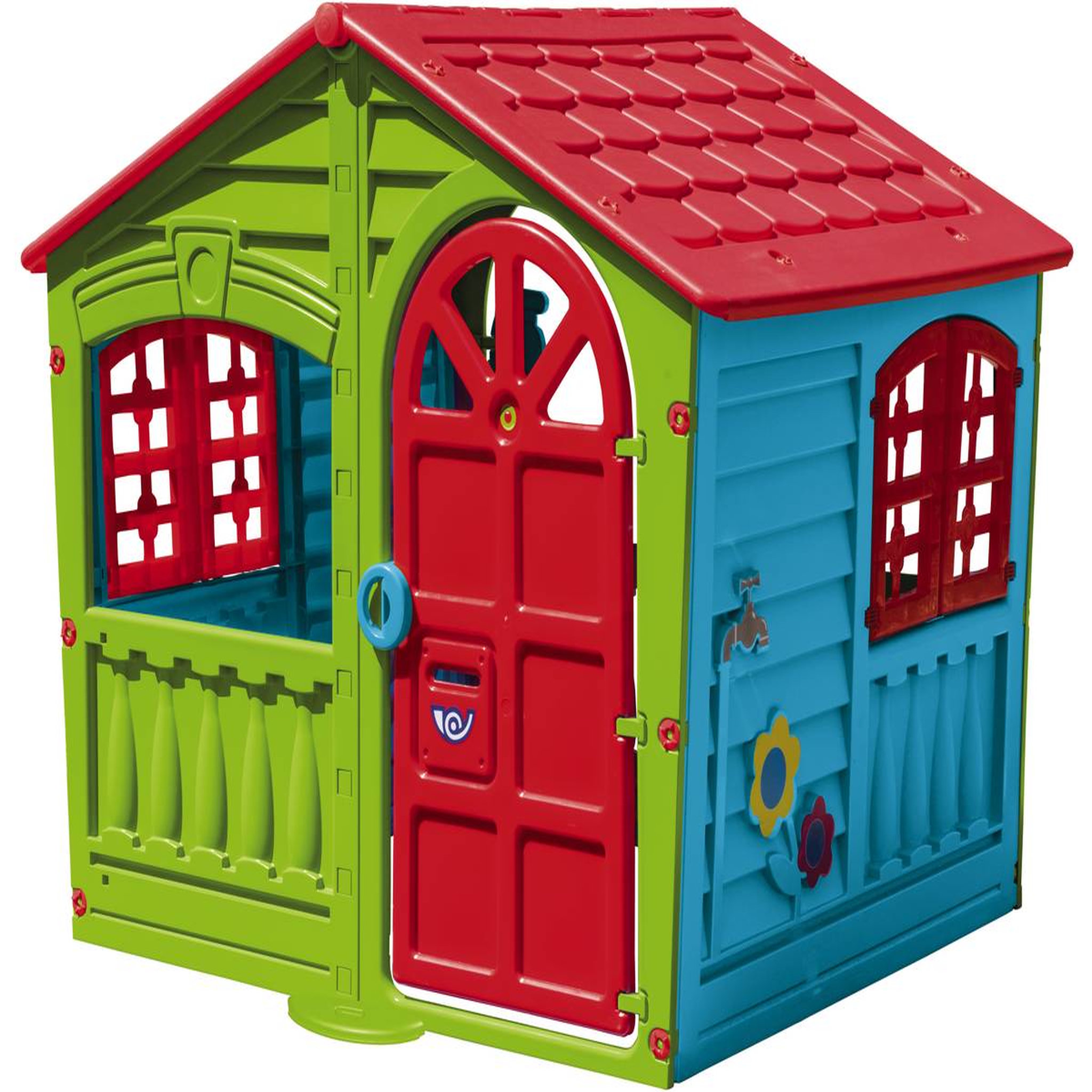 Voir la diapositive 1 : Habitat et Jardin Cabane enfant  FUN  - 1.40 x 1.11 x 1.15 m