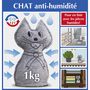 Voir la diapositive 2 : Wenko Sachet anti-humidité Chat - 1 kg.