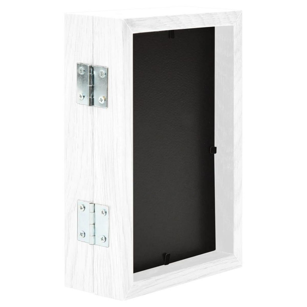 VIDAXL Cadre photo depliable en deux Blanc 2x(13x18 cm)