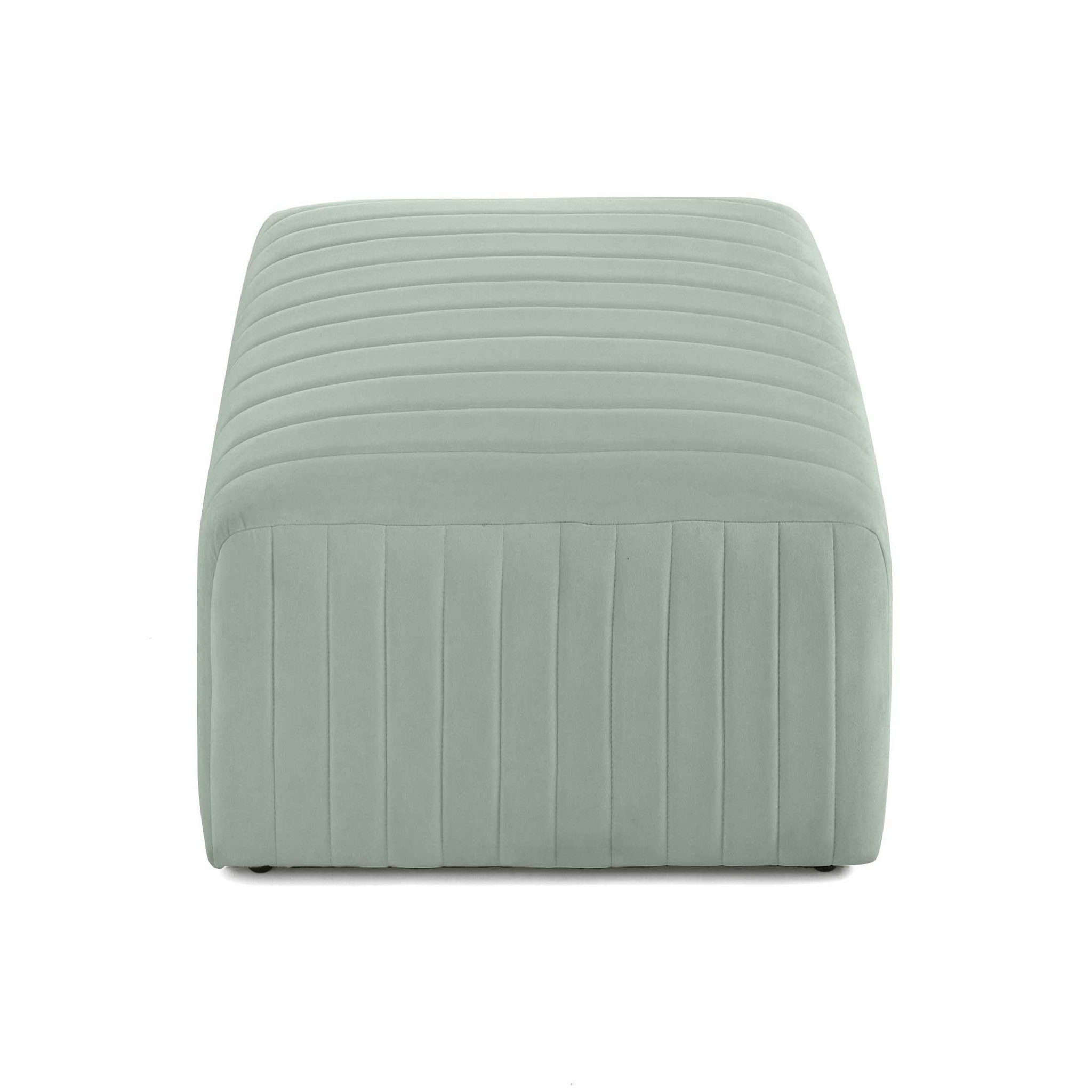 Voir la diapositive 6 : BEST MOBILIER Nova - pouf modulable - en velours