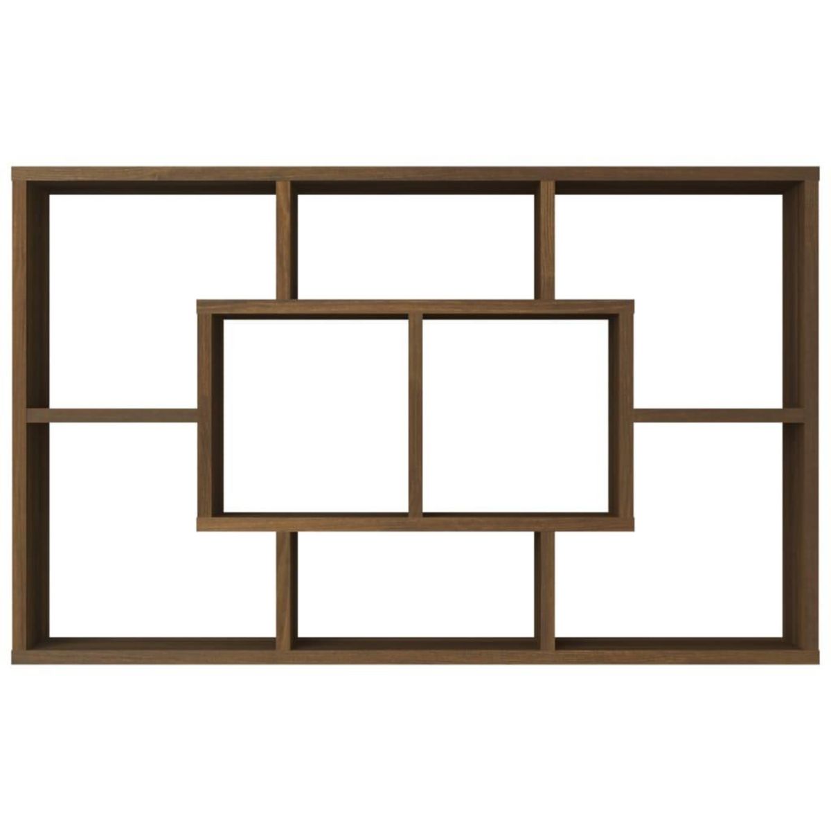 VIDAXL Etagere murale Chene marron 85x16x52,5 cm Bois d'ingenierie