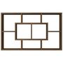 Voir la diapositive 5 : VIDAXL Etagere murale Chene marron 85x16x52,5 cm Bois d'ingenierie