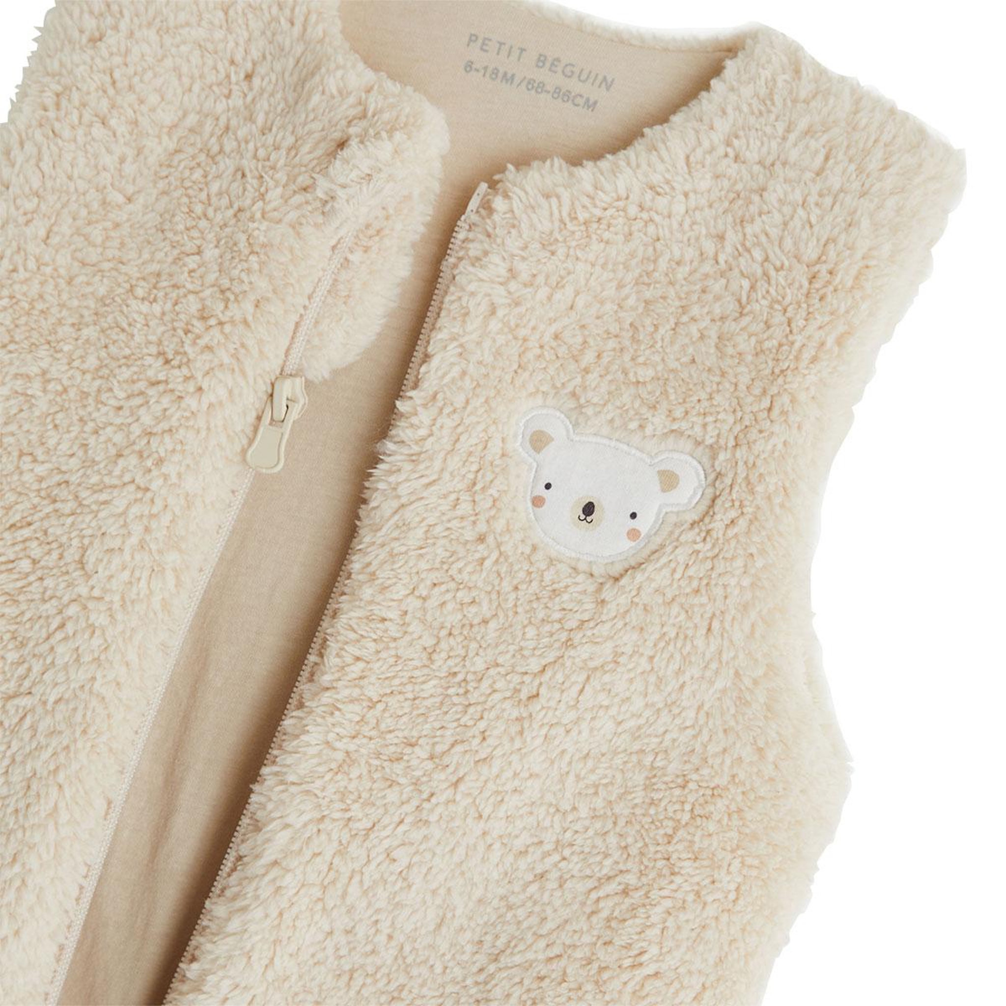 Voir la diapositive 4 : PETIT BEGUIN Gigoteuse d'hiver en sherpa