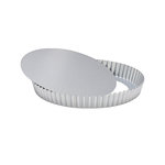 Patisse Tourtière Patisse Tourtière à fond amovible Argenté