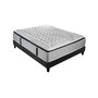 Voir la diapositive 1 : OLYMPE LITERIE OLYMPE LITERIE | Ensemble PHIGALIE | Matelas Ressorts ensachés + Sommier Bois