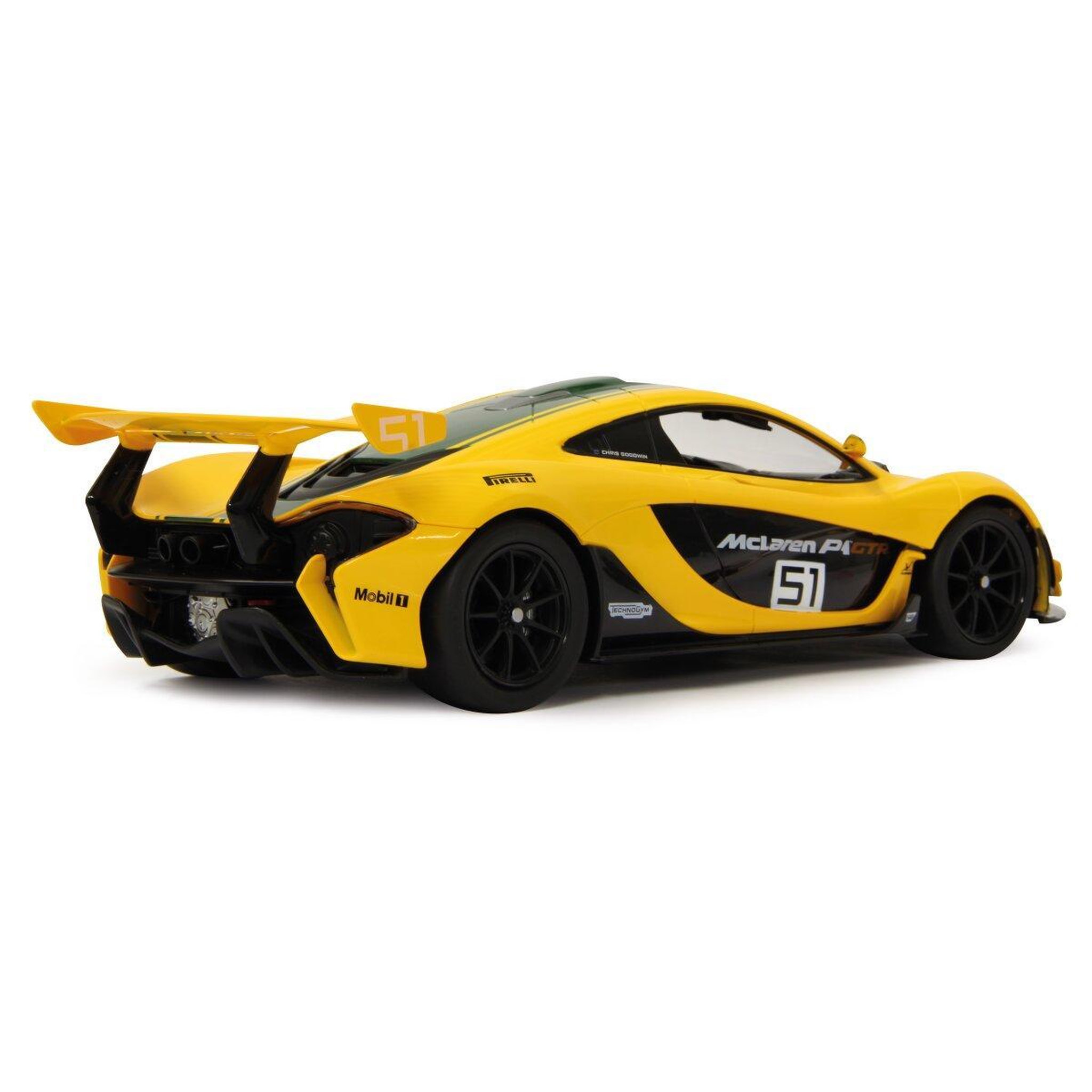 Voir la diapositive 3 : Jamara Voiture télécommandée McLaren P1 GTR 1:14 jaune 2,4GHz