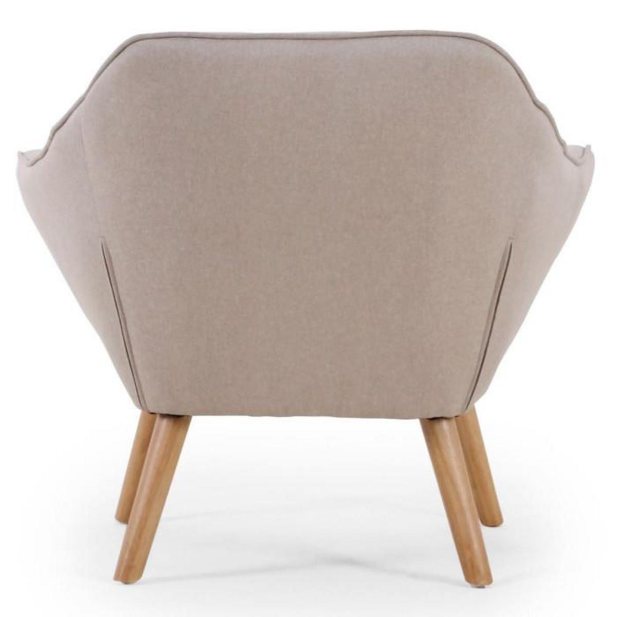 Paris Prix Fauteuil Scandinave Matelassé  Taon  83cm Beige