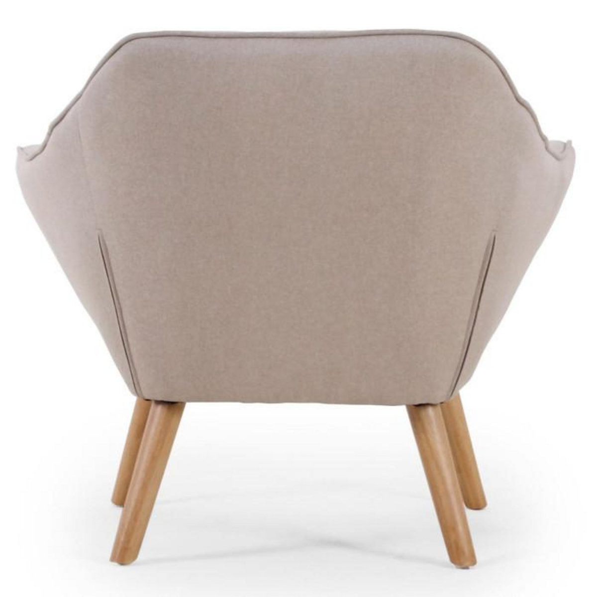 Paris Prix Fauteuil Scandinave Matelassé  Taon  83cm Beige