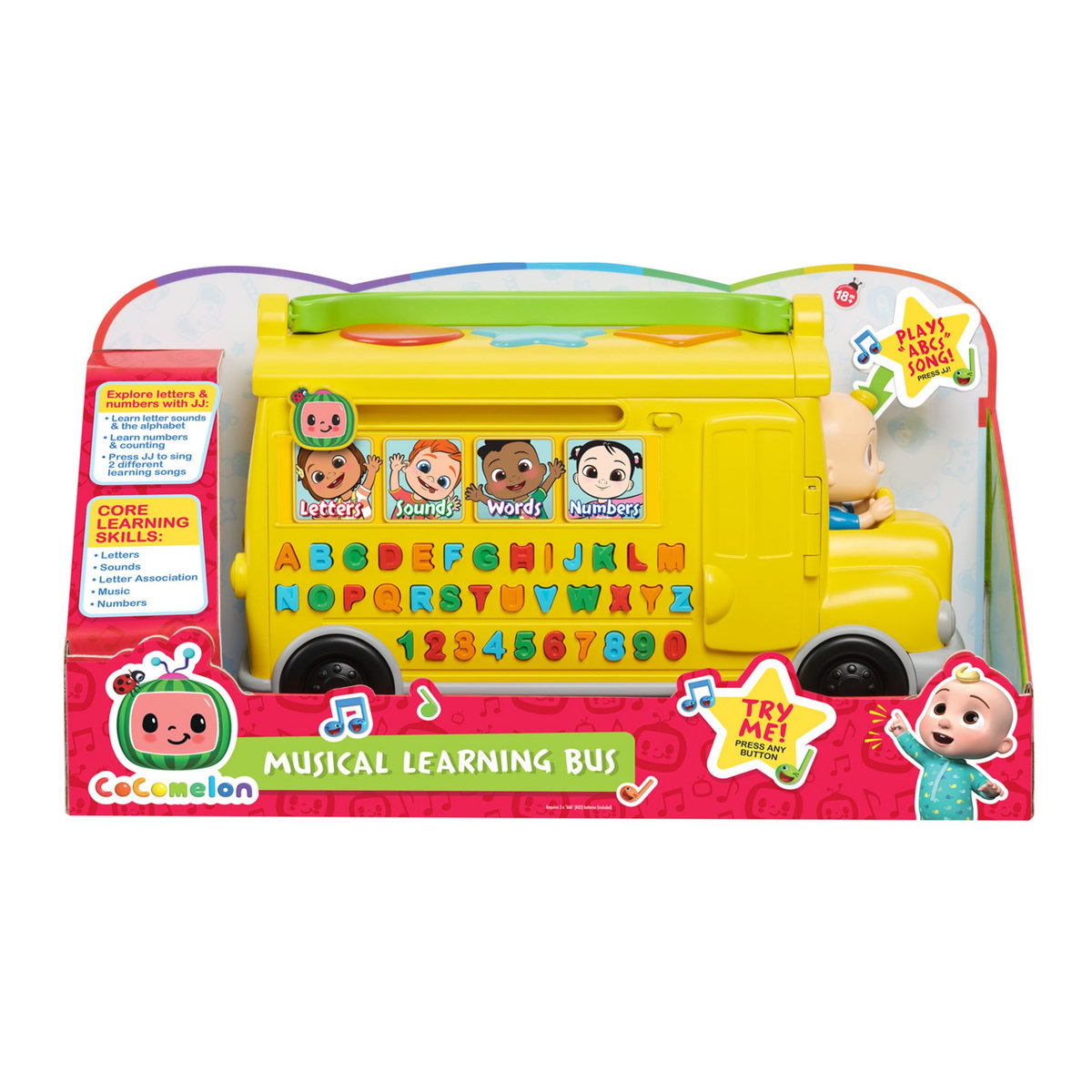 GP TOYS Cocomelon - J'apprends en musique avec mon bus