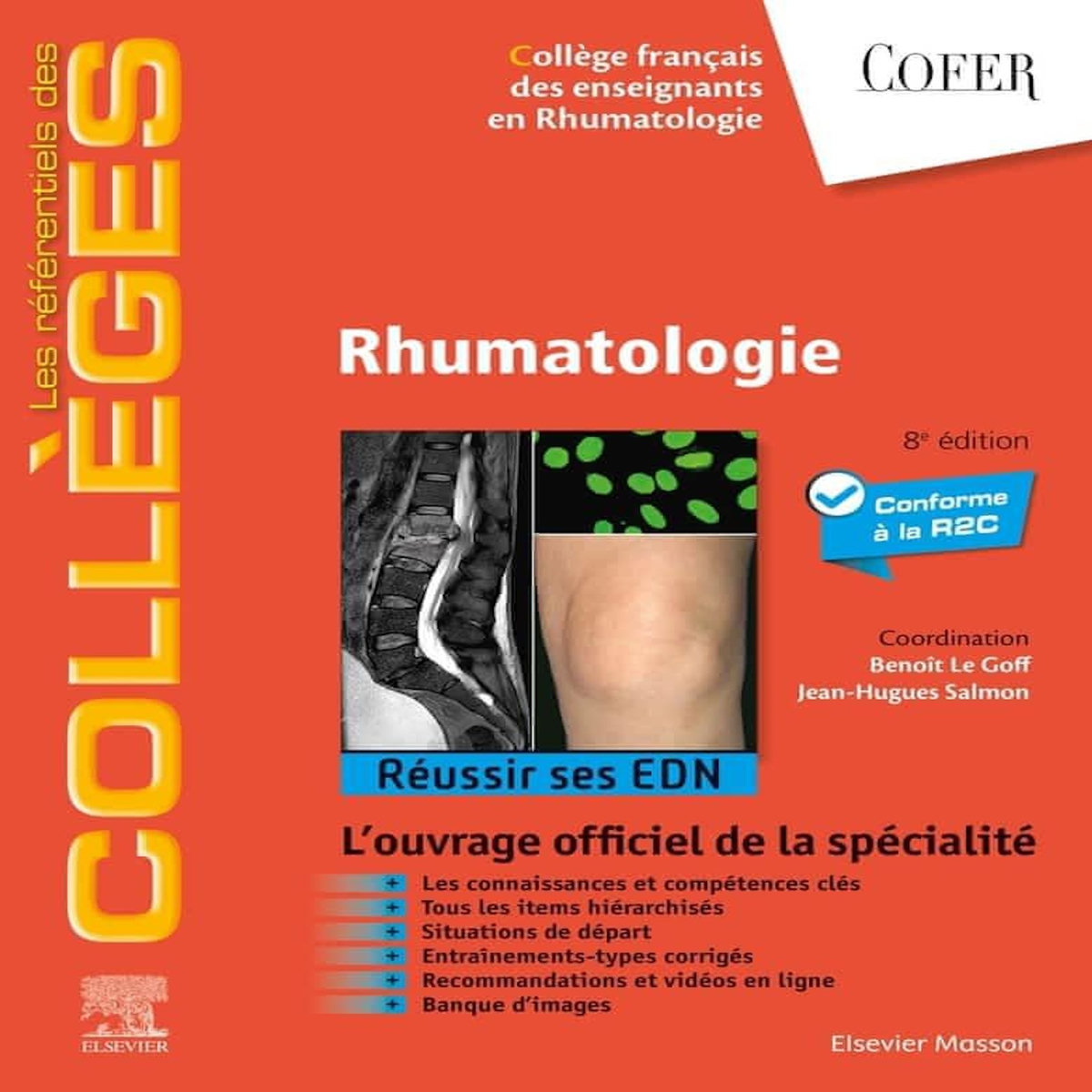 RHUMATOLOGIE. REUSSIR SES EDN, 8E EDITION, COFER