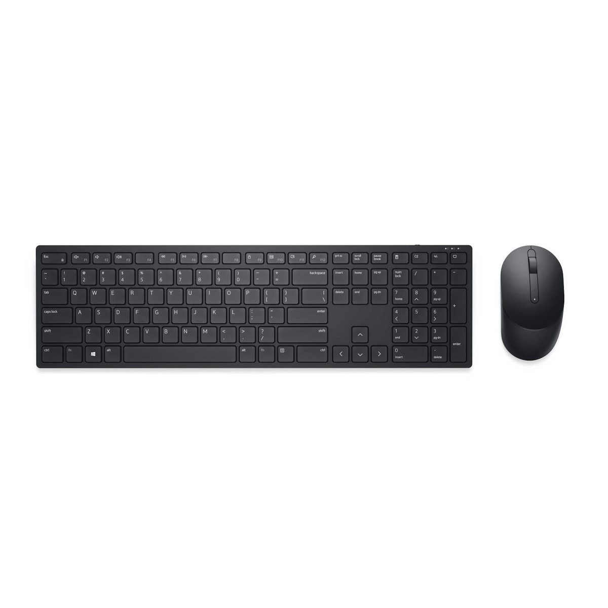 Dell DELL KM5221W clavier Souris incluse RF sans fil QWERTY US International Noir
