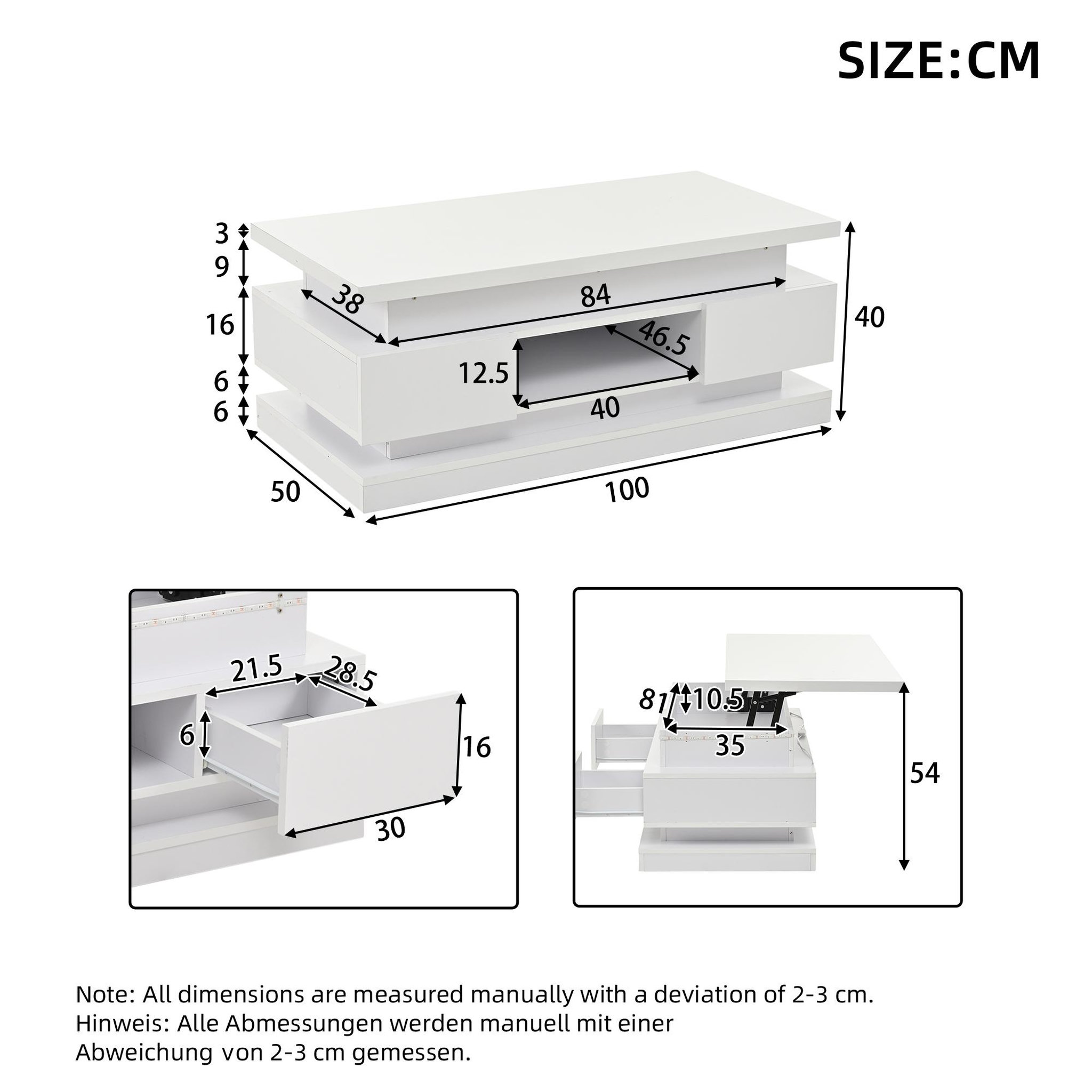 Voir la diapositive 3 : MERAX Table basse