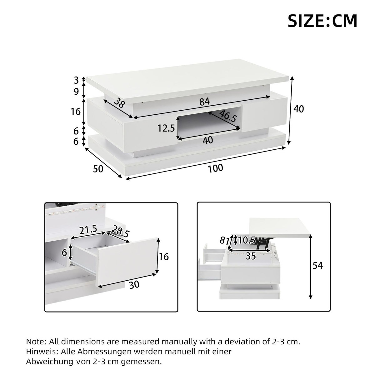 MERAX Table basse