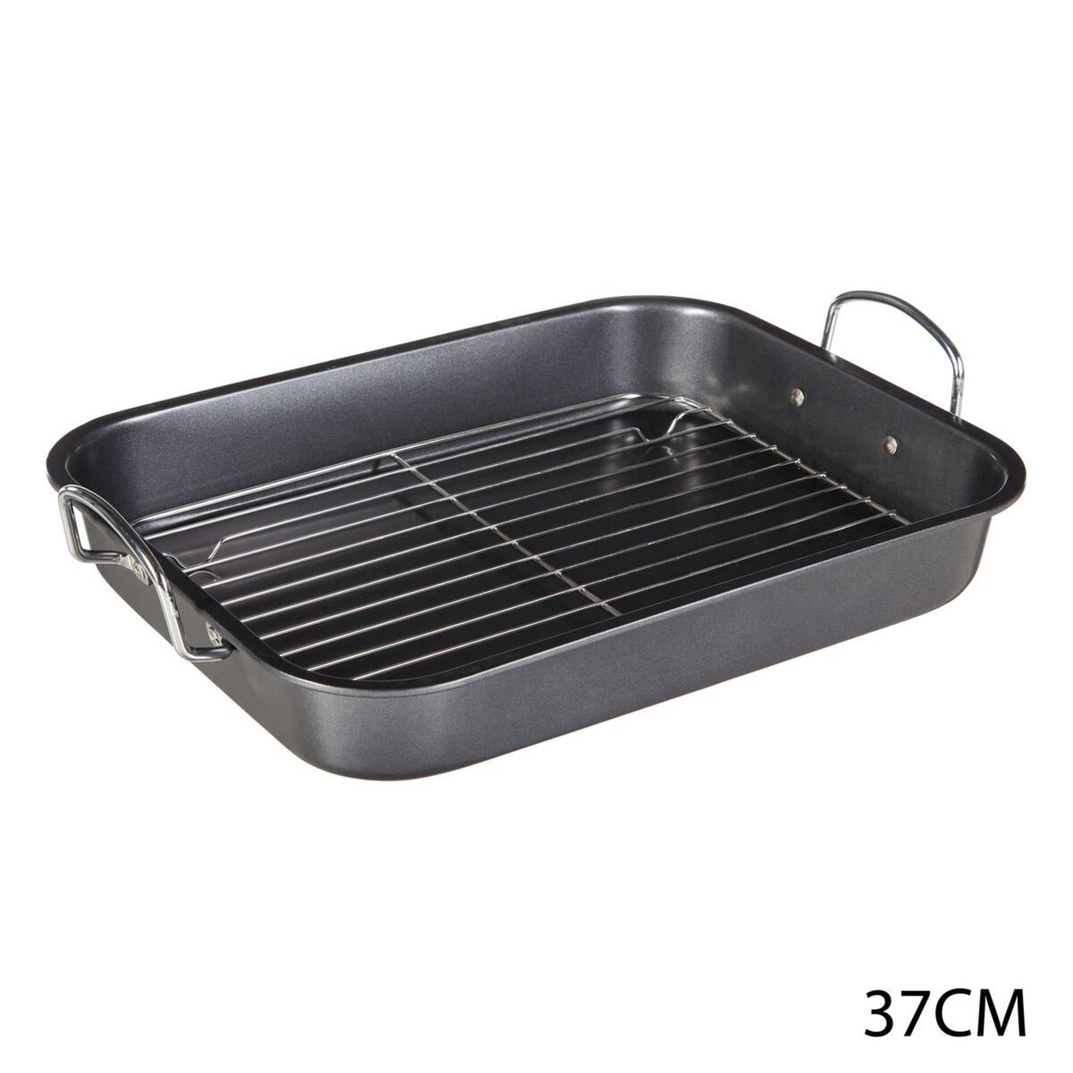 Plat rôtisserie avec grille 39x28,9cm