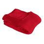 Voir la diapositive 1 : Paris Prix Plaid Polaire XL Uni  Coral Fleece  180x220cm Rouge