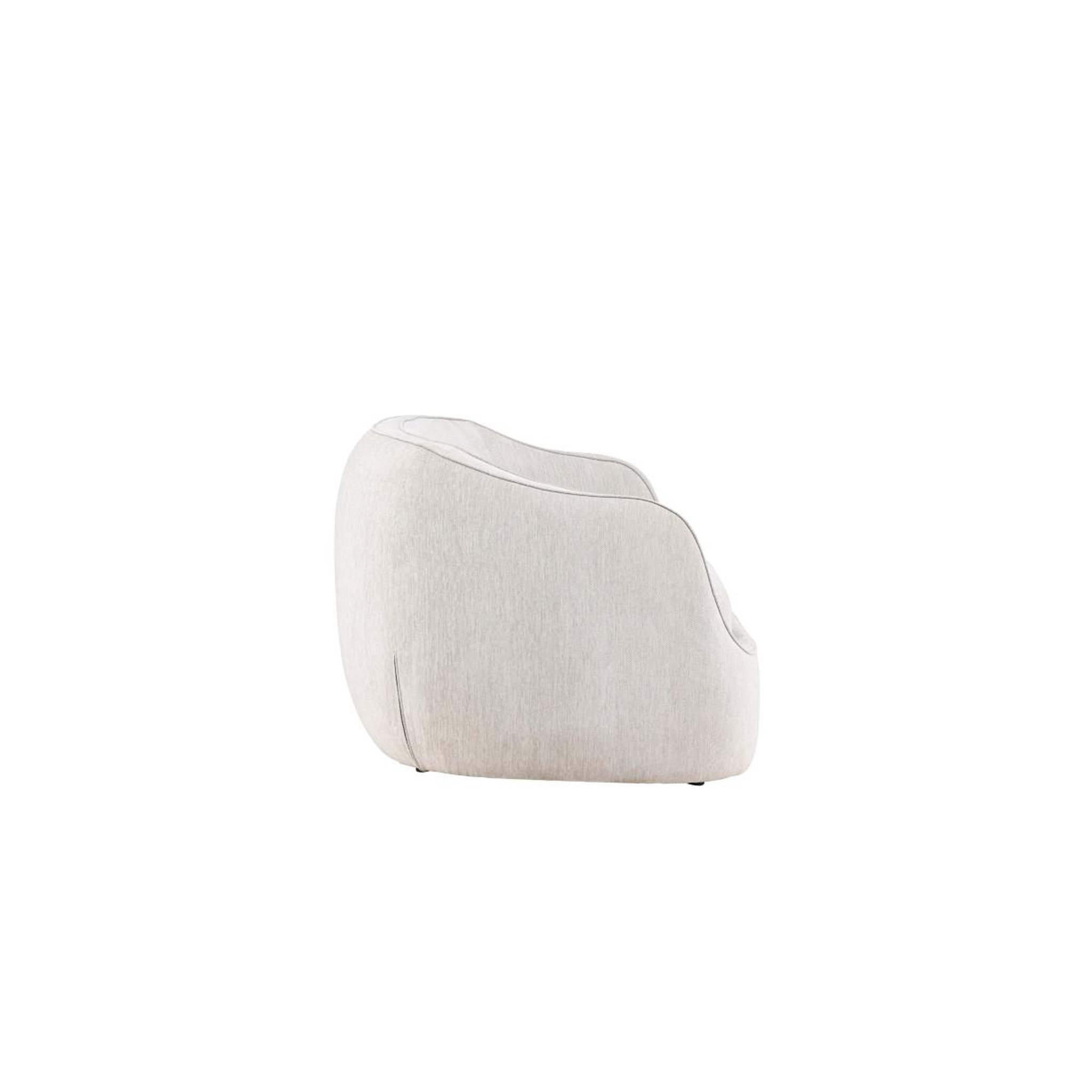 Voir la diapositive 4 : Paris Prix Canapé 3 places design  elio  196cm gris clair