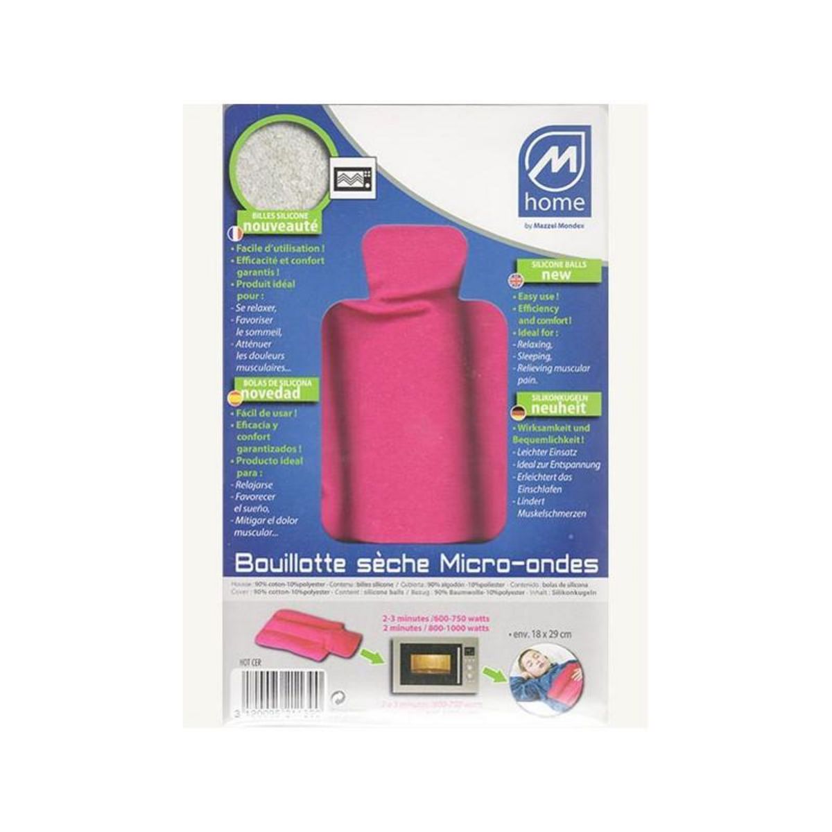 Mondex BOUILLOTTE MICRO ONDES BILLES MONDEX - HOTCER