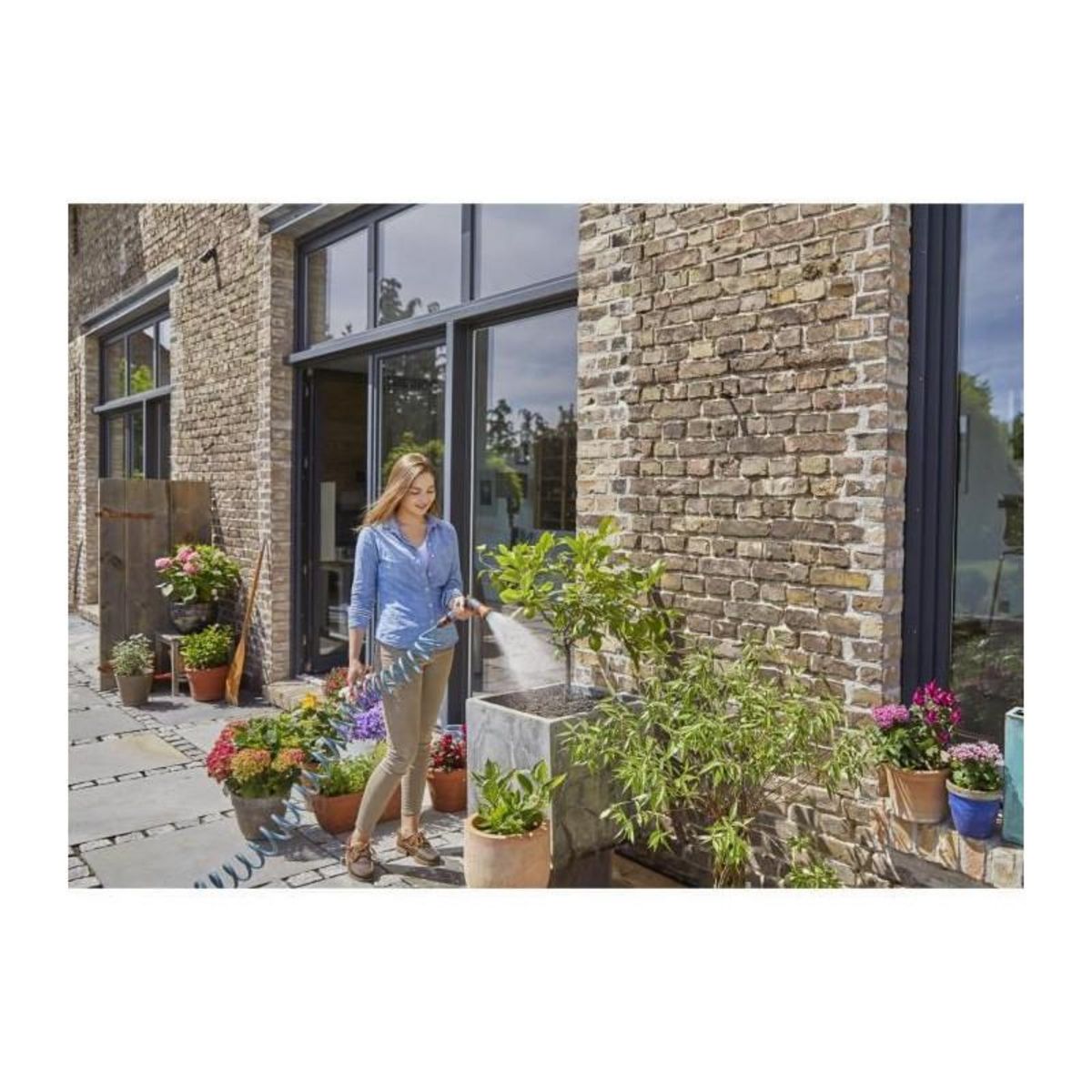 Gardena Kit d'arrosage avec tuyau flexible 10m