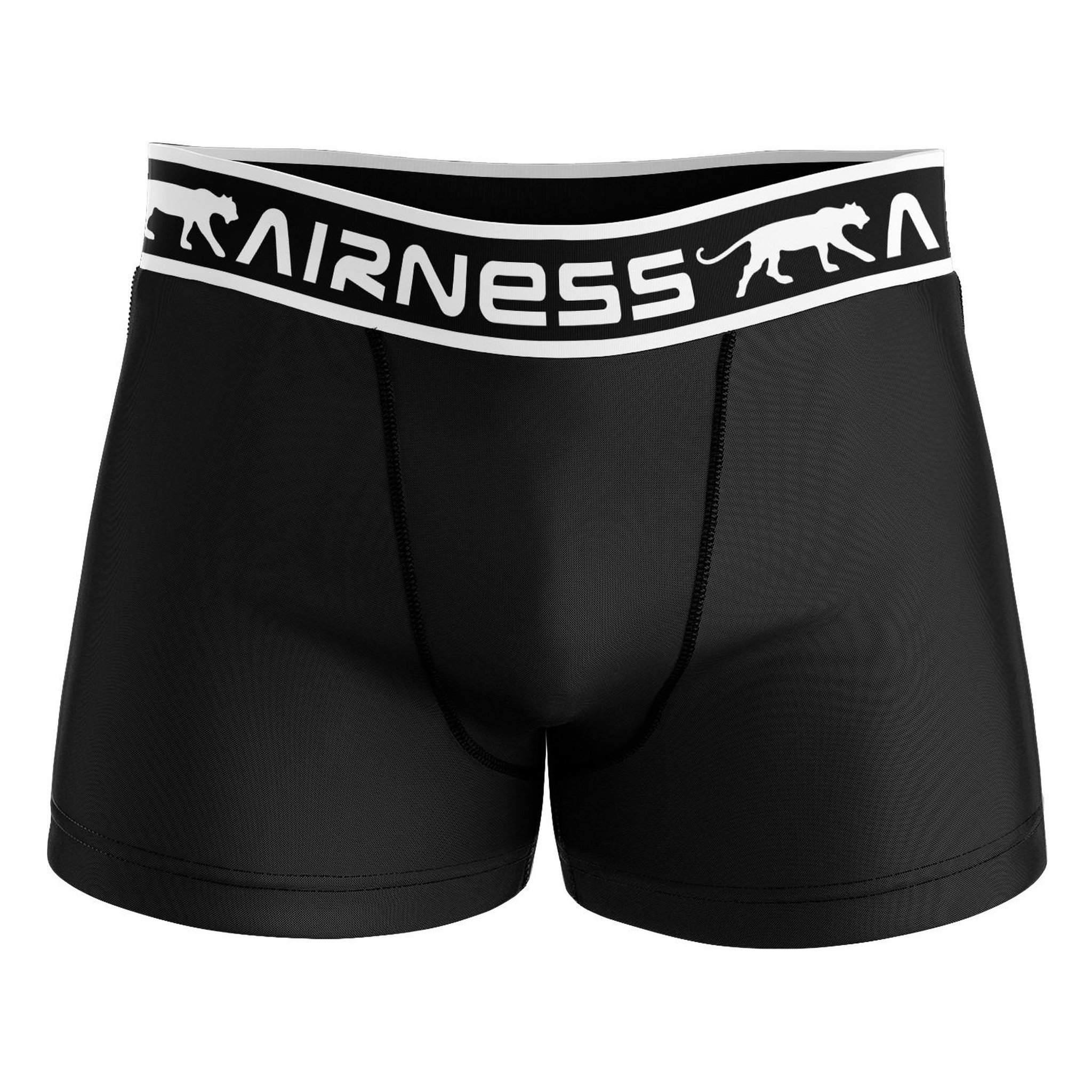 Voir la diapositive 3 : Airness AIRNESS Lot de 3 boxers homme en coton Starter