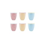 BJORN Mug PATTERN 30cl - 6 pièces - Color