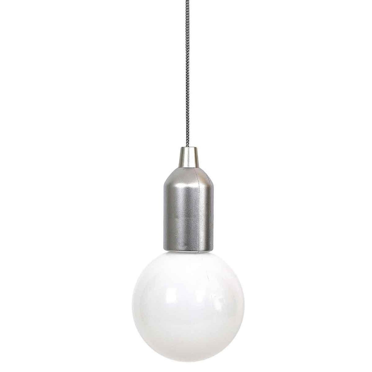 Paris Prix Lampe Suspension Led  Ampoule  110cm Argent