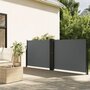 Voir la diapositive 1 : VIDAXL Auvent lateral retractable anthracite 120x600 cm