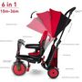 Voir la diapositive 3 : SMARTRIKE Tricycle Evolutif Pliable STR3 Rouge