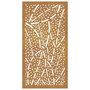 Voir la diapositive 4 : VIDAXL Decoration murale jardin 105x55 cm acier corten design feuille