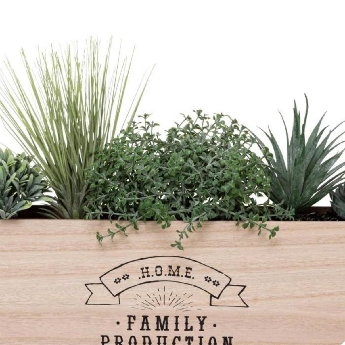 ATMOSPHERA Décoration Murale à Suspendre  Plante  44cm Naturel