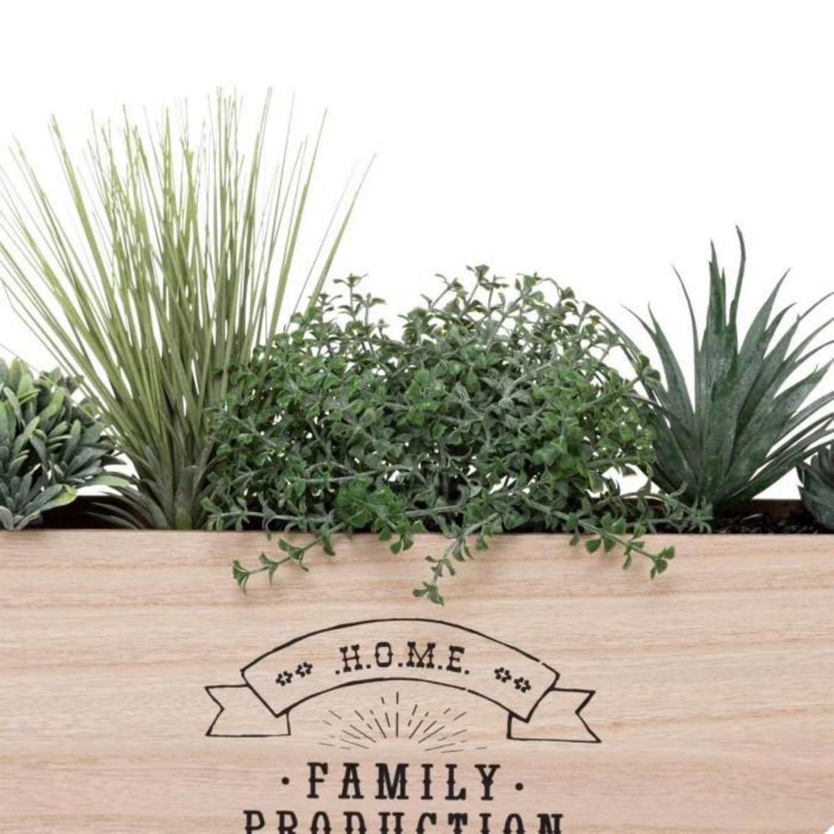 ATMOSPHERA Décoration Murale à Suspendre  Plante  44cm Naturel