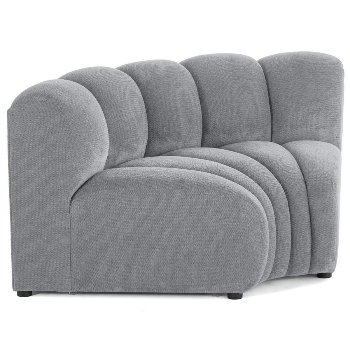 LISA DESIGN Debbie - module d'angle réversible en tissu texturé