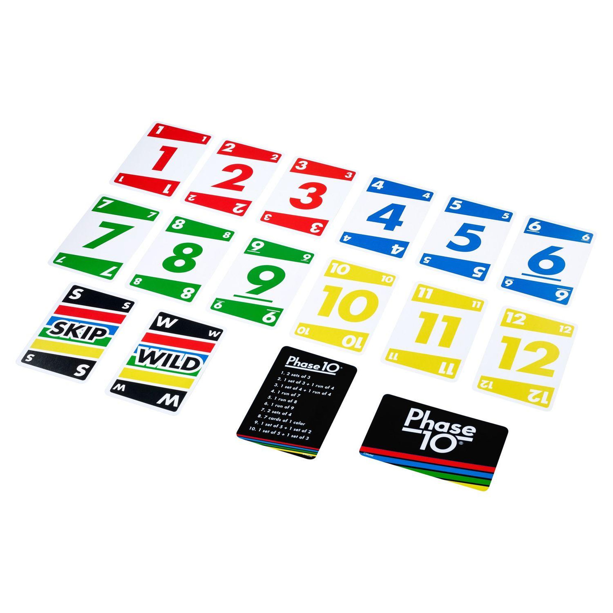 Voir la diapositive 5 : MATTEL Jeu Phase 10