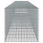 Voir la diapositive 4 : VIDAXL Panier gabion avec couvercle 850x100x100 cm fer galvanise