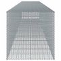 Voir la diapositive 4 : VIDAXL Panier gabion avec couvercle 850x100x100 cm fer galvanise