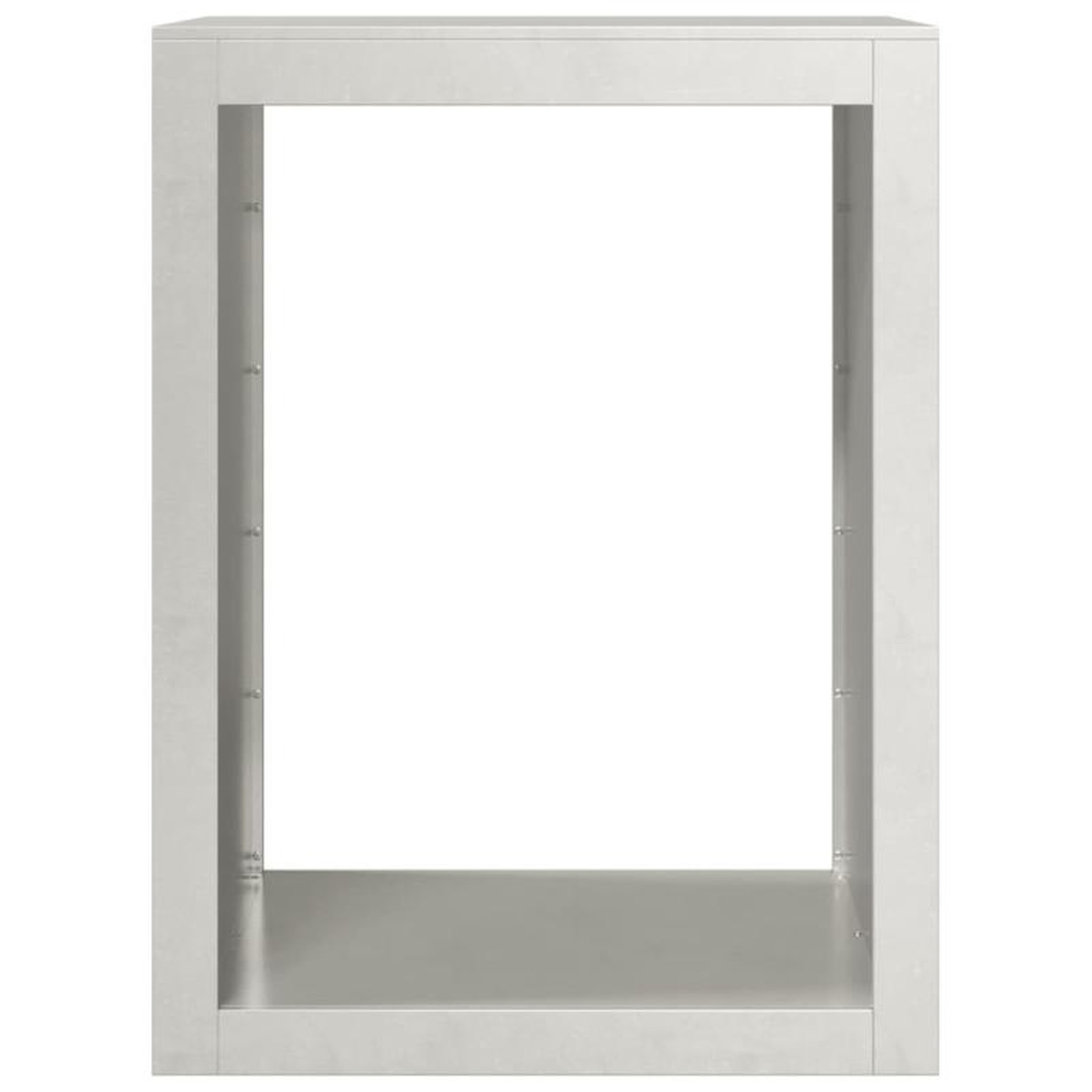 Voir la diapositive 4 : VIDAXL Portant de bois de chauffage 60x40x80 cm acier inoxydable