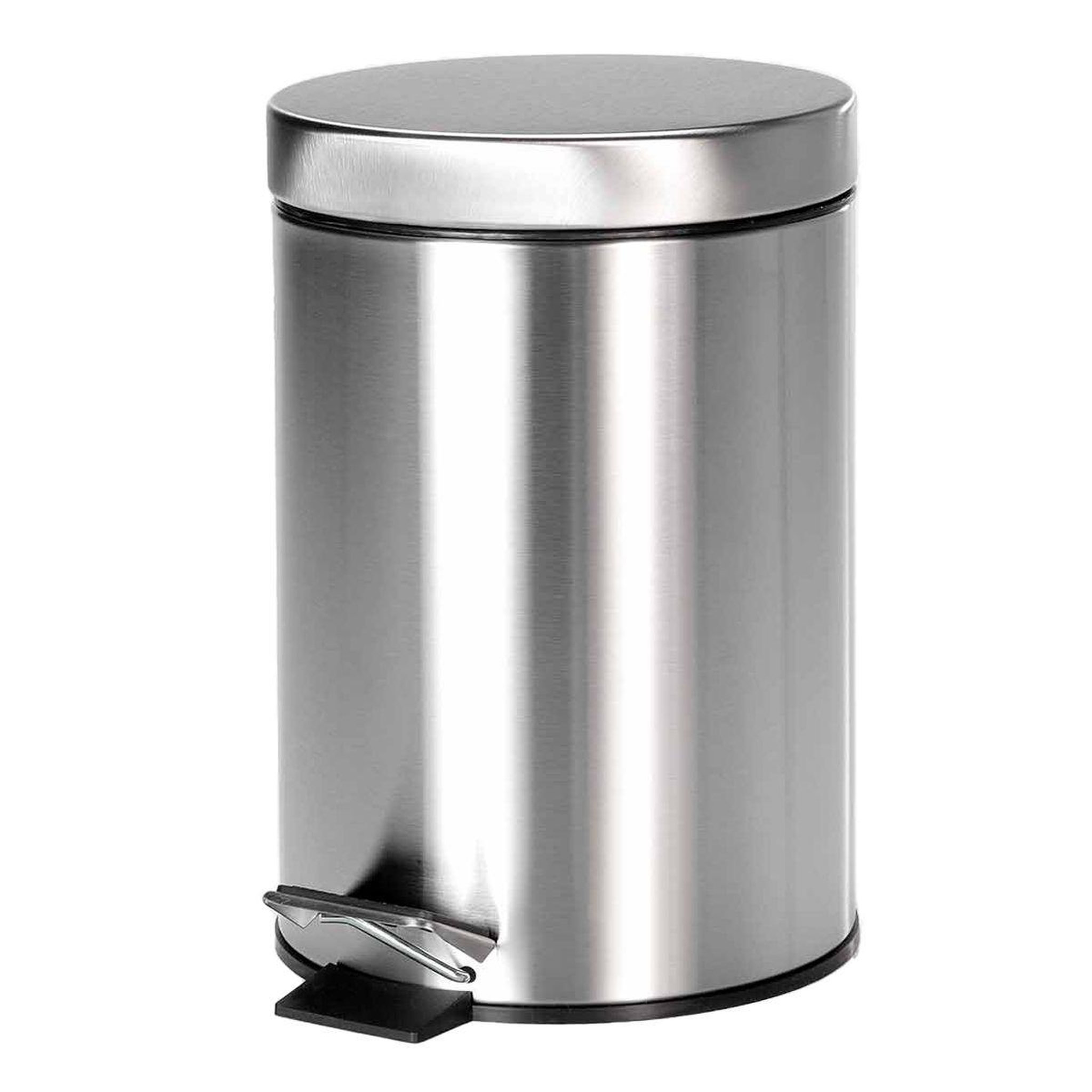 Douceur d'Intérieur Poubelle à pédale en inox  inoxia  3l chrome