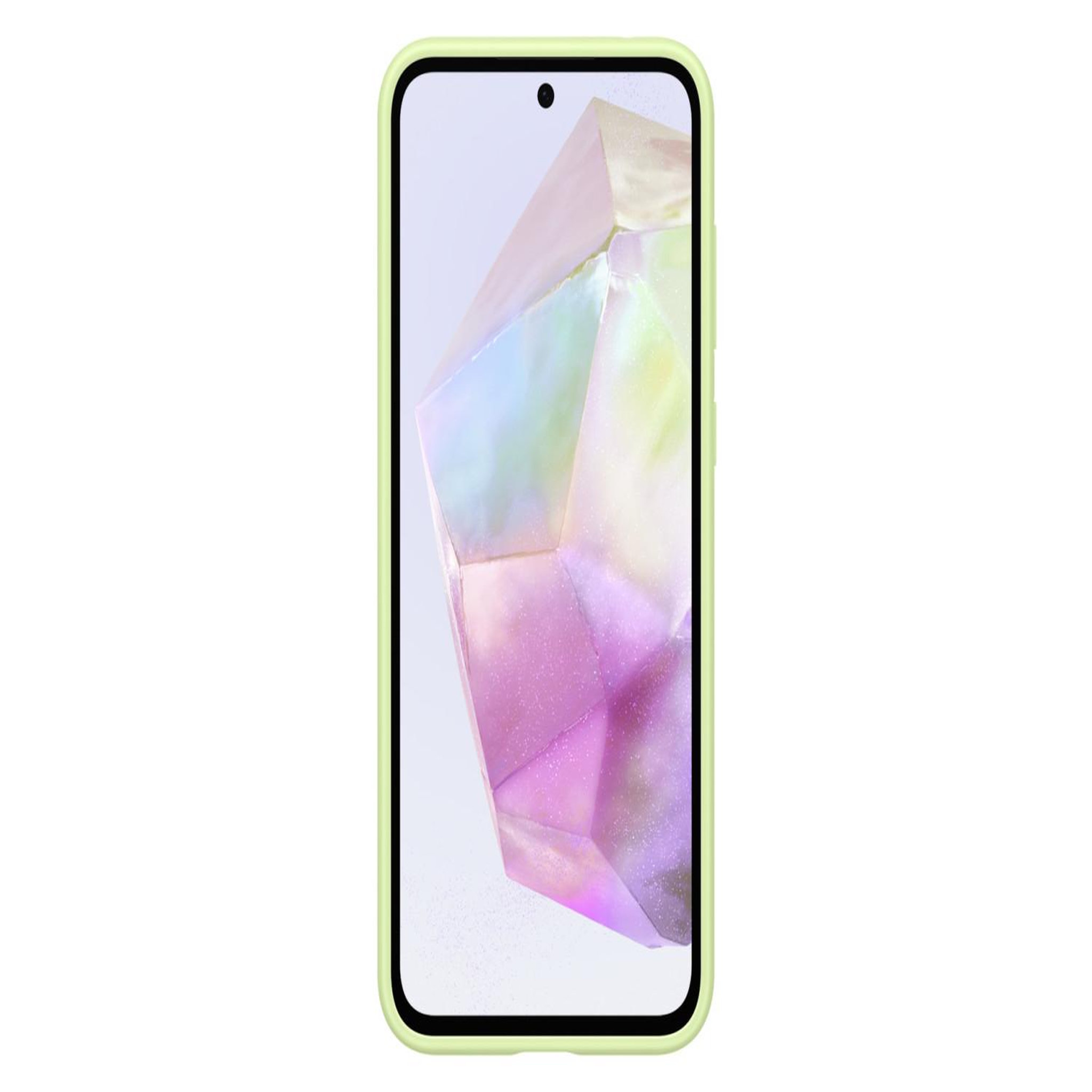 Voir la diapositive 3 : Samsung Coque souple Ultra fine avec porte carte pour Samsung Galaxy A35 5G Vert Clair
