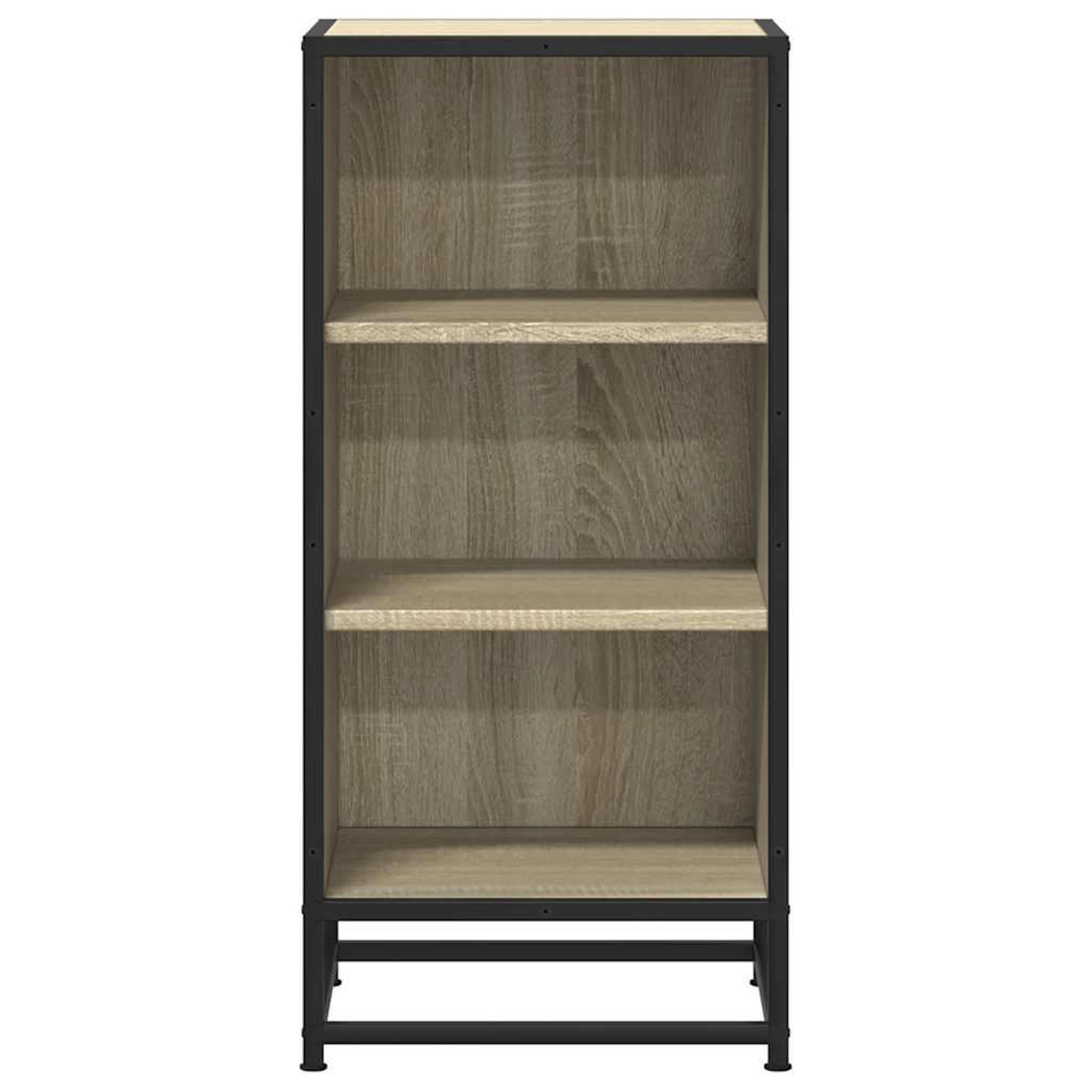 Voir la diapositive 4 : VIDAXL Buffet chene sonoma 35,5x35x76 cm bois d'ingenierie et metal