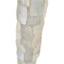 Voir la diapositive 4 : Paris Prix Lampadaire Coquillage  Effet Perlé  156cm Blanc Cassé