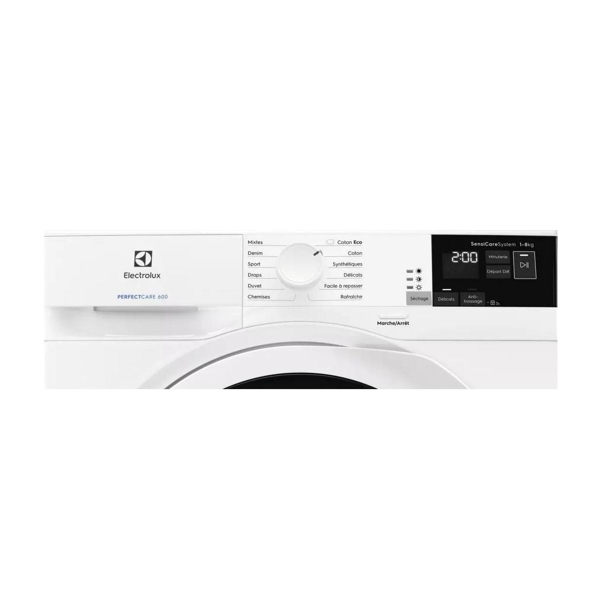 ELECTROLUX Sèche-linge à condensation 60cm 8kg blanc - EW6C4826CB