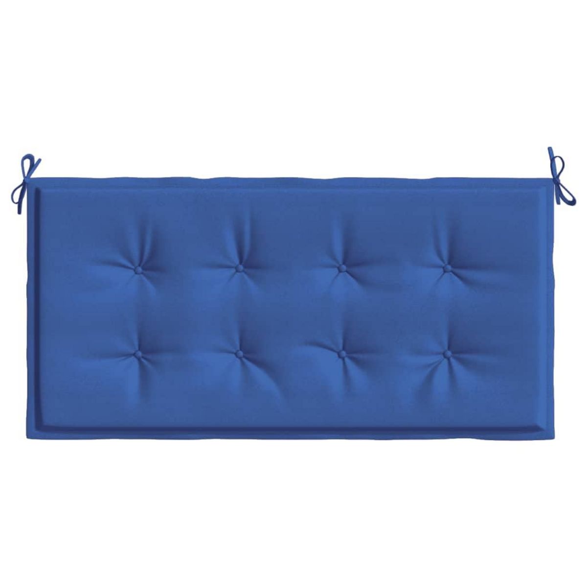 VIDAXL Coussin de banc de jardin bleu royal 100x50x3 cm tissu oxford