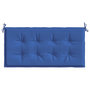 Voir la diapositive 4 : VIDAXL Coussin de banc de jardin bleu royal 100x50x3 cm tissu oxford