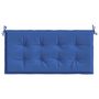 Voir la diapositive 4 : VIDAXL Coussin de banc de jardin bleu royal 100x50x3 cm tissu oxford