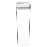 FIVE Bocal en Plastique Carré  Oslo  1,7L Transparent