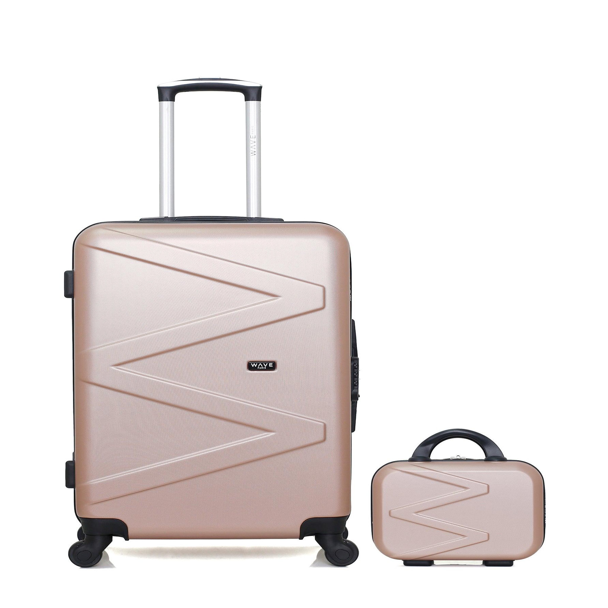 WAVE PARIS WAVE PARIS - Lot de 2 - Valises Grand Format et Vanity AMAZONE